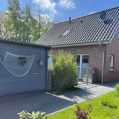 Haus Nordseeliebe mit Außensauna, Outdoor Dusche und Wallbox Dornum Exterior foto